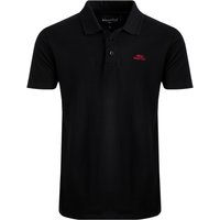Weird Fish Giles Pique Polo Shirt Black Size 2XL Weird Fish Giles Pique Polo Shirt Black Size 2XL