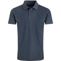 Weird Fish Giles Pique Polo Shirt Navy Size L Weird Fish Giles Pique Polo Shirt Navy Size L