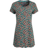 Weird Fish Sidra Organic Cotton Printed Jersey Slub Tunic Viridis Size 12 Weird Fish Sidra Organic Cotton Printed Jersey Slub Tunic Viridis Size 12