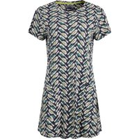 Weird Fish Sidra Organic Cotton Printed Jersey Slub Tunic Cedar Green Size 12 Weird Fish Sidra Organic Cotton Printed Jersey Slub Tunic Cedar Green Size 12