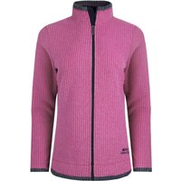 Weird Fish Ariana Full Zip Grid Fleece Dark Raspberry Size 8 Weird Fish Ariana Full Zip Grid Fleece Dark Raspberry Size 8