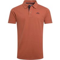 Weird Fish Miles Pique Polo Shirt Baked Clay Size 3XL Weird Fish Miles Pique Polo Shirt Baked Clay Size 3XL