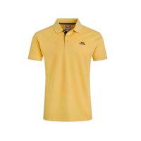 Weird Fish Miles Pique Polo Shirt Lemon Size L Weird Fish Miles Pique Polo Shirt Lemon Size L