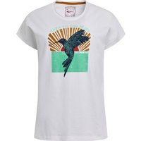 Weird Fish Fly Free Organic Cotton Slub Graphic T-Shirt White Size 14 Weird Fish Fly Free Organic Cotton Slub Graphic T-Shirt White Size 14