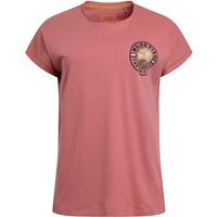 Weird Fish Sunset Summit Back Print Organic Cotton Graphic T-Shirt Rosewood Size 16 Weird Fish Sunset Summit Back Print Organic Cotton Graphic T-Shirt Rosewood Size 16