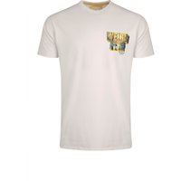 Weird Fish Wild Life Back Print Graphic T-Shirt Dusty White Size S Weird Fish Wild Life Back Print Graphic T-Shirt Dusty White Size S