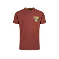 Weird Fish Wild Life Back Print Graphic T-Shirt Paprika Size S Weird Fish Wild Life Back Print Graphic T-Shirt Paprika Size S