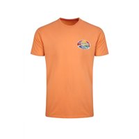 Weird Fish Land and Sea Back Print Graphic T-Shirt Pumpkin Size S Weird Fish Land and Sea Back Print Graphic T-Shirt Pumpkin Size S