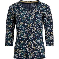 Weird Fish Laveda Organic Cotton Printed Slub Jersey T-Shirt Twilight Size 10 Weird Fish Laveda Organic Cotton Printed Slub Jersey T-Shirt Twilight Size 10