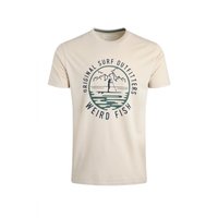 Weird Fish Paddle Front Print Graphic T-Shirt String Size S Weird Fish Paddle Front Print Graphic T-Shirt String Size S