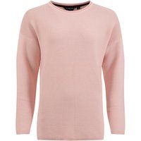 Weird Fish Dalla Knitted Crew Neck Jumper Pink Size 16 Weird Fish Dalla Knitted Crew Neck Jumper Pink Size 16