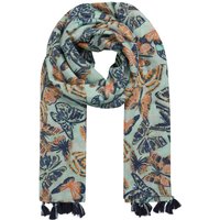 Weird Fish Marelia Eco Printed Scarf Seafoam Size ONE Weird Fish Marelia Eco Printed Scarf Seafoam Size ONE