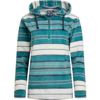 Weird Fish Lana 1/4 Zip Microfleece Hoodie Lagoon Blue Size 16 Weird Fish Lana 1/4 Zip Microfleece Hoodie Lagoon Blue Size 16