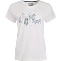 Weird Fish Walkies Front Print Graphic T-Shirt White Size 14 Weird Fish Walkies Front Print Graphic T-Shirt White Size 14