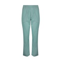 Weird Fish Malorri Organic Cotton Chino Trousers Mineral Blue Size 18 Weird Fish Malorri Organic Cotton Chino Trousers Mineral Blue Size 18