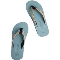 Weird Fish Adila Braided Flip Flops Mineral Blue Size 4 Weird Fish Adila Braided Flip Flops Mineral Blue Size 4