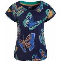 Weird Fish Paw Paw Organic Cotton Printed T-Shirt Dark Blue Size 10 Weird Fish Paw Paw Organic Cotton Printed T-Shirt Dark Blue Size 10