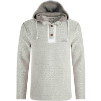 Weird Fish Bakersfield Button Neck Macaroni Hoodie Ecru Size 4XL Weird Fish Bakersfield Button Neck Macaroni Hoodie Ecru Size 4XL