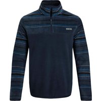 Weird Fish Gilbert 1/4 Zip Striped Microfleece Navy Size 3XL Weird Fish Gilbert 1/4 Zip Striped Microfleece Navy Size 3XL