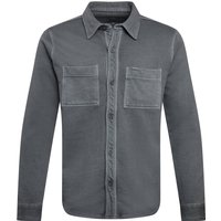 Weird Fish Fingask Loopback Shirt Limestone Size 4XL Weird Fish Fingask Loopback Shirt Limestone Size 4XL