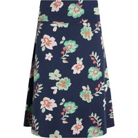 Weird Fish Malmo Printed Jersey Skirt Night Blue Size 10 Weird Fish Malmo Printed Jersey Skirt Night Blue Size 10
