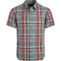 Weird Fish Judd Short Sleeve Check Shirt Mineral Blue Size S Weird Fish Judd Short Sleeve Check Shirt Mineral Blue Size S