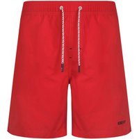 Weird Fish Banning Recycled Polyester Swim Shorts Retro Red Size 38 Weird Fish Banning Recycled Polyester Swim Shorts Retro Red Size 38