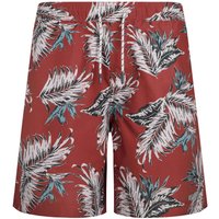 Weird Fish Belukha Printed Swim Shorts Paprika Size 36 Weird Fish Belukha Printed Swim Shorts Paprika Size 36