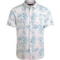 Weird Fish Tarim Linen Rich Hawaiian Shirt Blue Size 2XL Weird Fish Tarim Linen Rich Hawaiian Shirt Blue Size 2XL