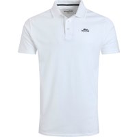 Weird Fish Giles Pique Polo Shirt White Size XL Weird Fish Giles Pique Polo Shirt White Size XL