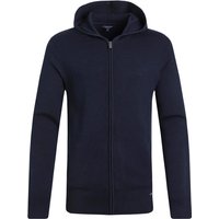 Weird Fish Samuel Knitted Full Zip Hooded Jumper Navy Size 3XL Weird Fish Samuel Knitted Full Zip Hooded Jumper Navy Size 3XL