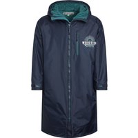 Weird Fish Atlantic Unisex Waterproof Changing Robe Blue Surf Size S/M Weird Fish Atlantic Unisex Waterproof Changing Robe Blue Surf Size S/M