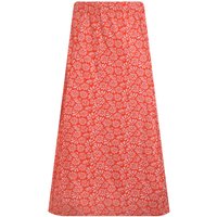 Weird Fish Romaro Printed Jersey Midi Skirt Crimson Size 16 Weird Fish Romaro Printed Jersey Midi Skirt Crimson Size 16