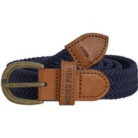 Weird Fish Aspen Braided Stretch Belt Navy Size L/XL Weird Fish Aspen Braided Stretch Belt Navy Size L/XL