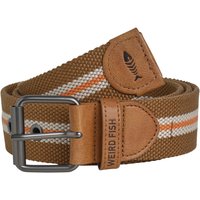 Weird Fish Austin Woven Belt Tan Size S/M Weird Fish Austin Woven Belt Tan Size S/M