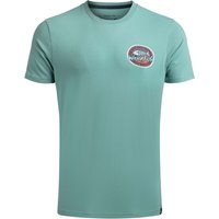 Weird Fish Laid Back Heritage Back Print Graphic T-Shirt Mineral Blue Size S Weird Fish Laid Back Heritage Back Print Graphic T-Shirt Mineral Blue Size S