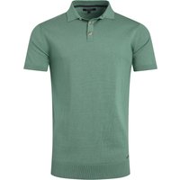 Weird Fish Quentin Short Sleeve Knitted Polo Ivy Size 2XL Weird Fish Quentin Short Sleeve Knitted Polo Ivy Size 2XL