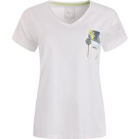 Weird Fish Sunset Palm Organic Cotton Graphic T-Shirt White Size 22 Weird Fish Sunset Palm Organic Cotton Graphic T-Shirt White Size 22