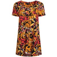 Weird Fish Nuri LivaEco™ Viscose Printed Tunic Caramel Size 8 Weird Fish Nuri LivaEco™ Viscose Printed Tunic Caramel Size 8