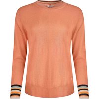 Weird Fish Kinga Lightweight Knit Jumper Peachblossom Size 16 Weird Fish Kinga Lightweight Knit Jumper Peachblossom Size 16