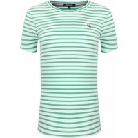 Weird Fish Natalie Striped Crew Neck T-Shirt Peapod Size 8 Weird Fish Natalie Striped Crew Neck T-Shirt Peapod Size 8