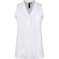 Weird Fish Ainey Broidery Pocket Vest White Size 10 Weird Fish Ainey Broidery Pocket Vest White Size 10