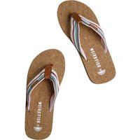 Weird Fish Arundel Cork Flip Flops Aqua Marine Size 4 Weird Fish Arundel Cork Flip Flops Aqua Marine Size 4