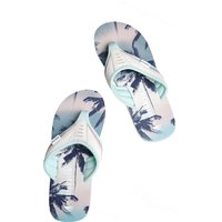 Weird Fish Thurleston Printed Flip Flops Aqua Marine Size 6 Weird Fish Thurleston Printed Flip Flops Aqua Marine Size 6