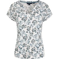 Weird Fish Alia Organic Cotton Printed Jersey Top Off White Size 8 Weird Fish Alia Organic Cotton Printed Jersey Top Off White Size 8