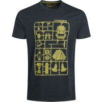 Weird Fish Camp Kit Front Print Eco Graphic T-Shirt Navy Size XL Weird Fish Camp Kit Front Print Eco Graphic T-Shirt Navy Size XL