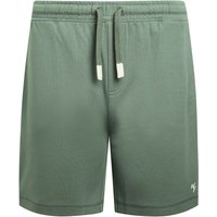 Weird Fish Crawford Organic Cotton Loopback Shorts Army Green Size 36 Weird Fish Crawford Organic Cotton Loopback Shorts Army Green Size 36