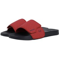 Weird Fish Oliver Pool Sliders Retro Red Size 8 Weird Fish Oliver Pool Sliders Retro Red Size 8