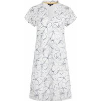 Weird Fish Suffolks Organic Cotton Printed Jersey Dress Light Cream Size 22 Weird Fish Suffolks Organic Cotton Printed Jersey Dress Light Cream Size 22