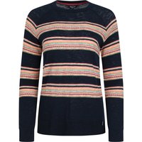 Weird Fish Reka Lightweight Striped Crew Neck Jumper Navy Size 18 Weird Fish Reka Lightweight Striped Crew Neck Jumper Navy Size 18